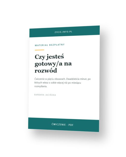 czy jesteś gotowy/a na rozwód — ćwiczenie